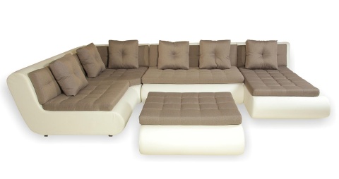 Диван Корона NEW (Ш-2400 х 3820 х Г-1920 )/Разные Цвета 